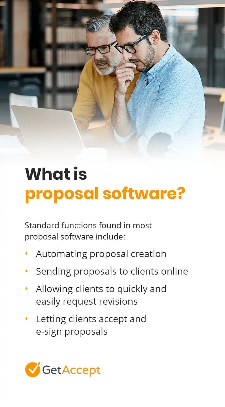 GetAccept infographic: What is proposal software?