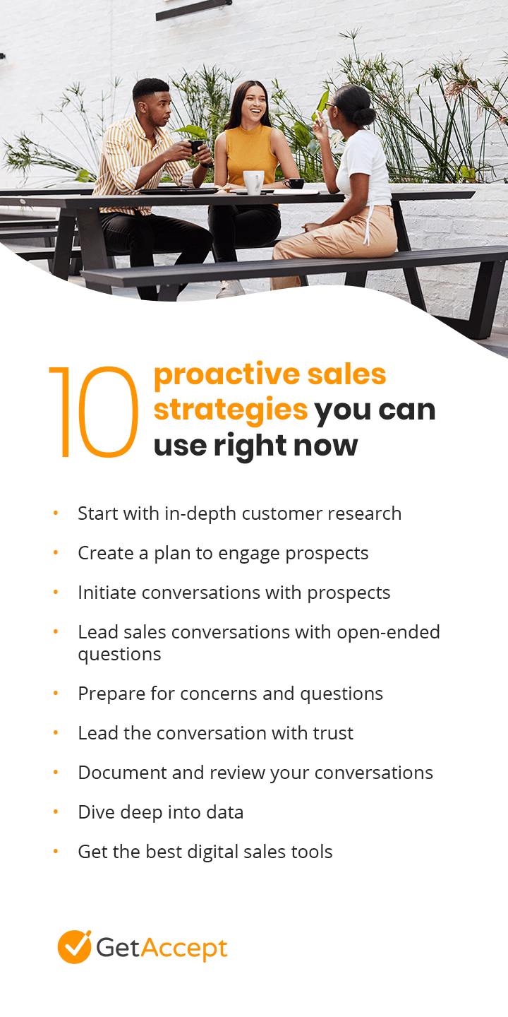 10 proactive sales strategies you can use right now
