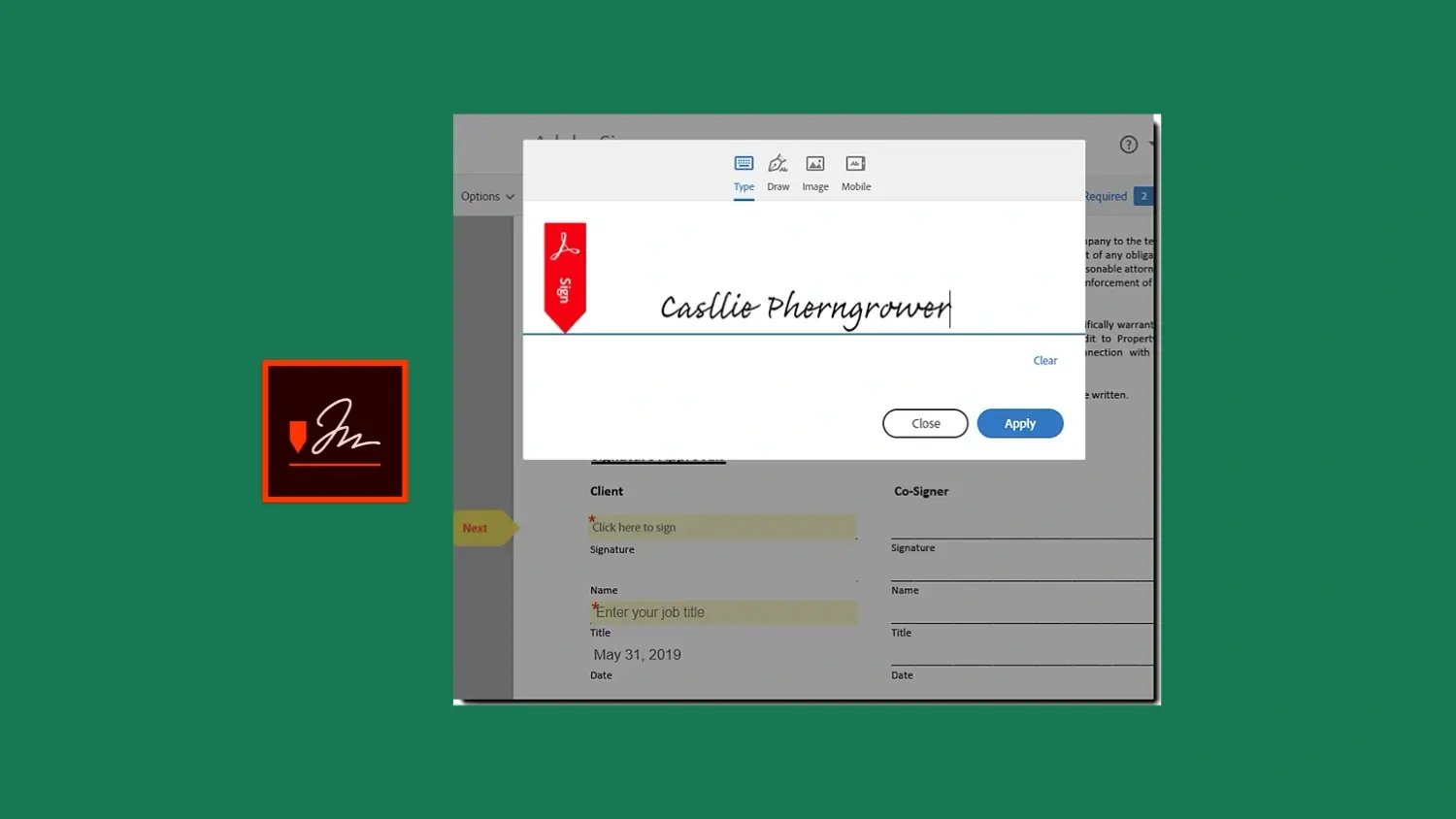 5 Best electronic signature software for enterprise teams_Adobe_Sign