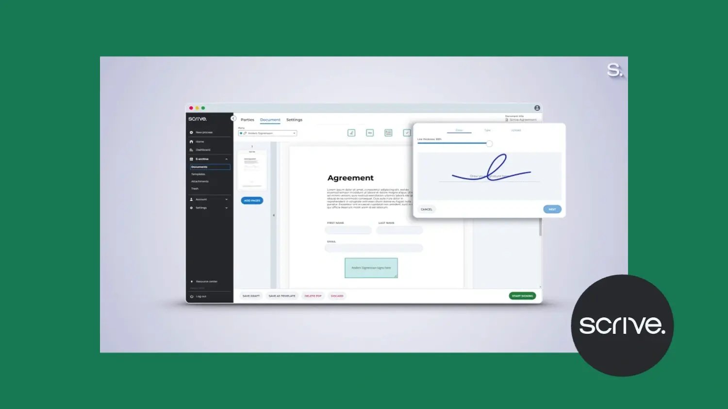 5 Best electronic signature software for enterprise teams_Scrive