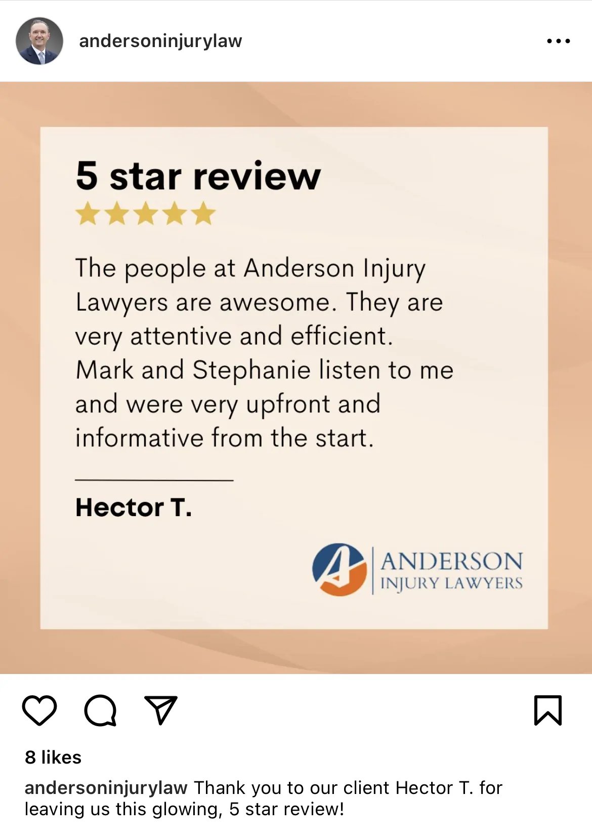 Anderson Injury Law Review
