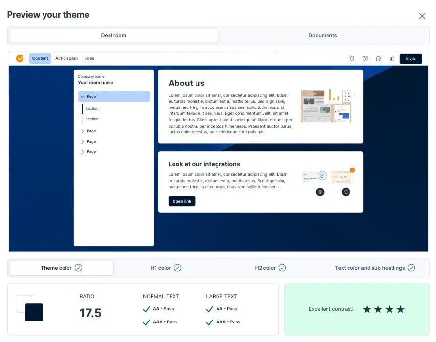 Branding new preview