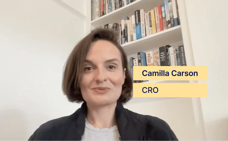 Turn Sales Reps into Complex Sellers with seasoned CRO Camilla Carson