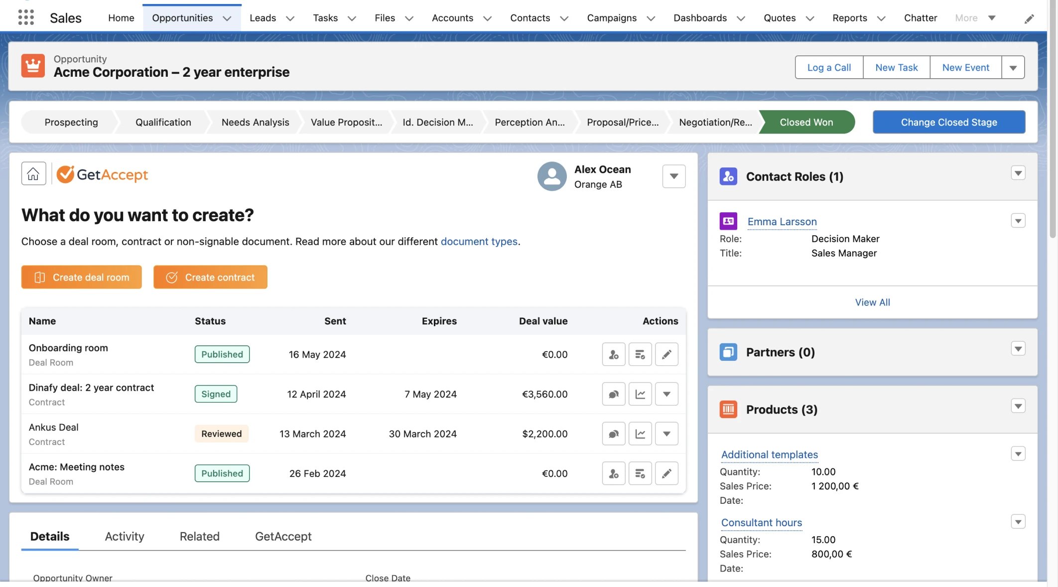 Product Tour CRM Hero