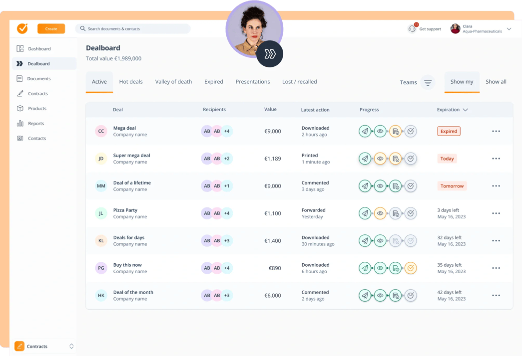 Digital Sales Room for Account Executives
