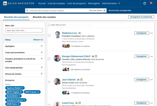 GetAccept blog: Sales navigator for personal prospecting