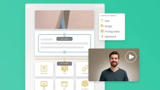 Digital sales room - dynamic templates