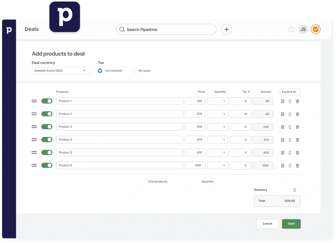 Dynamic_pricing_tables_in_Pipedrive_with_GetAccept