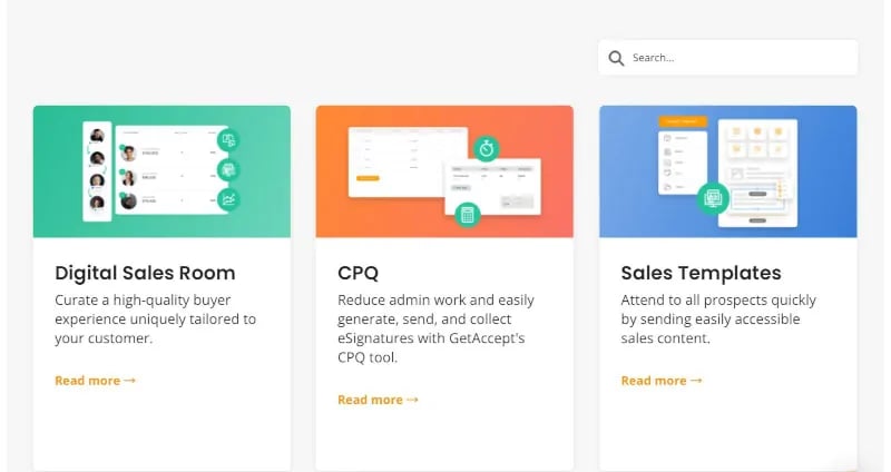 GetAccept use cases