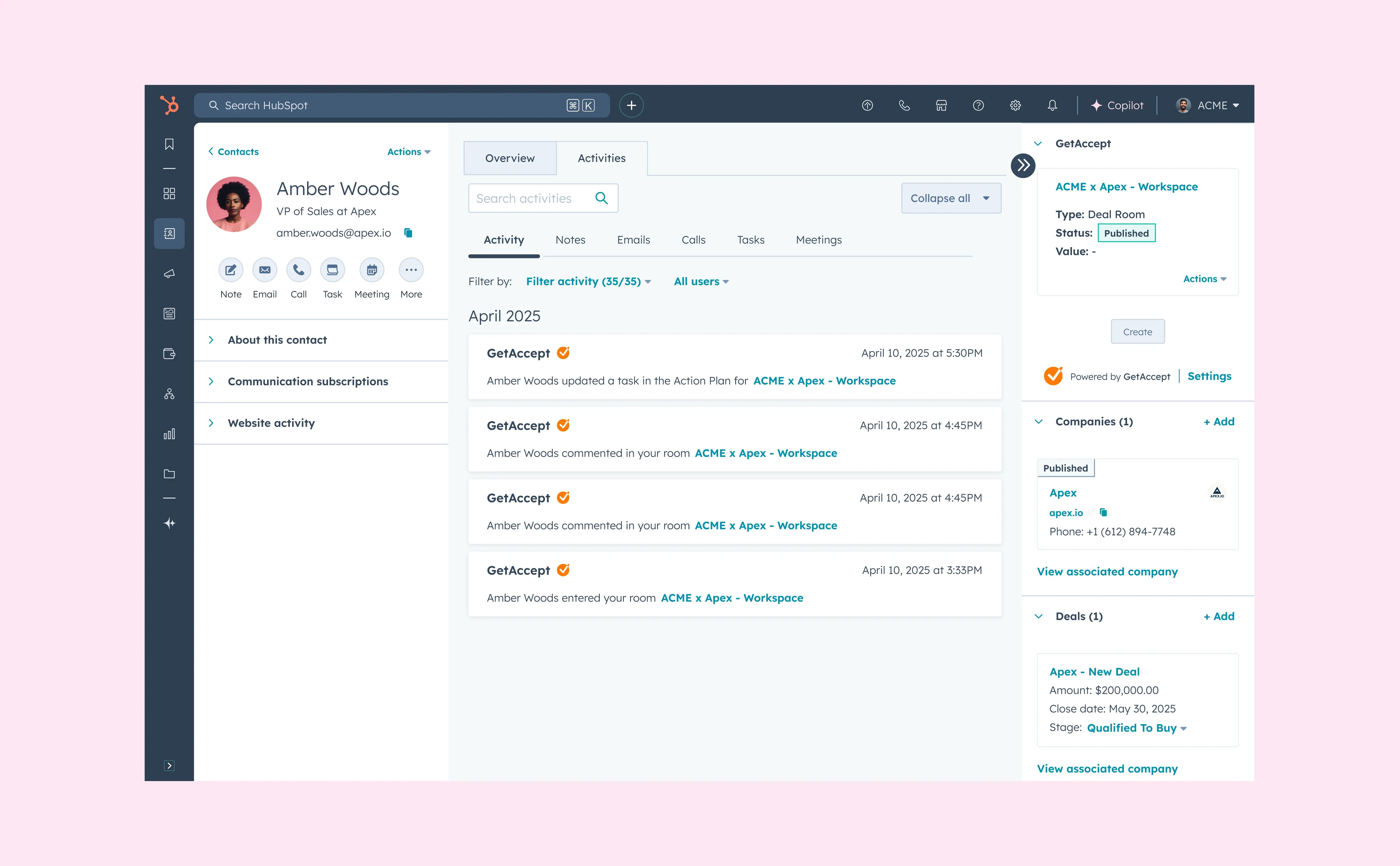 Our native HubSpot integration is live! Reduce manual work, keep everything in sync, and close deals faster