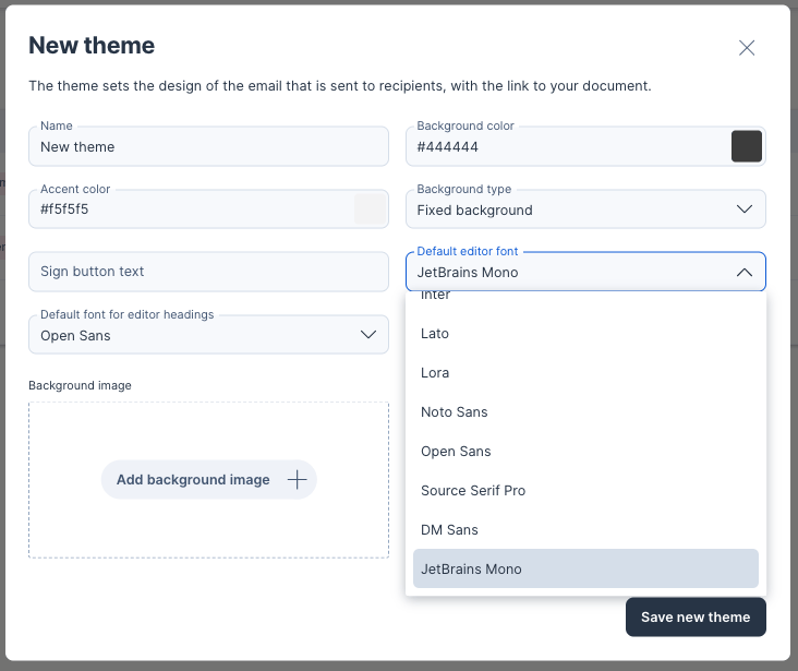 Jetbrains Mono now available as font