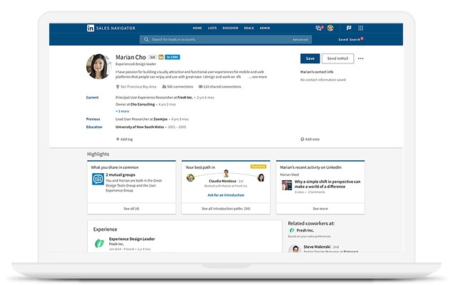 LinkedIn Sales Nav