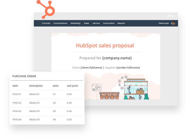 Populate CRM data directly into your quotes and proposals