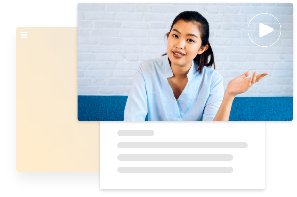 Build trust with video