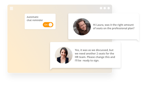 Automatic chat