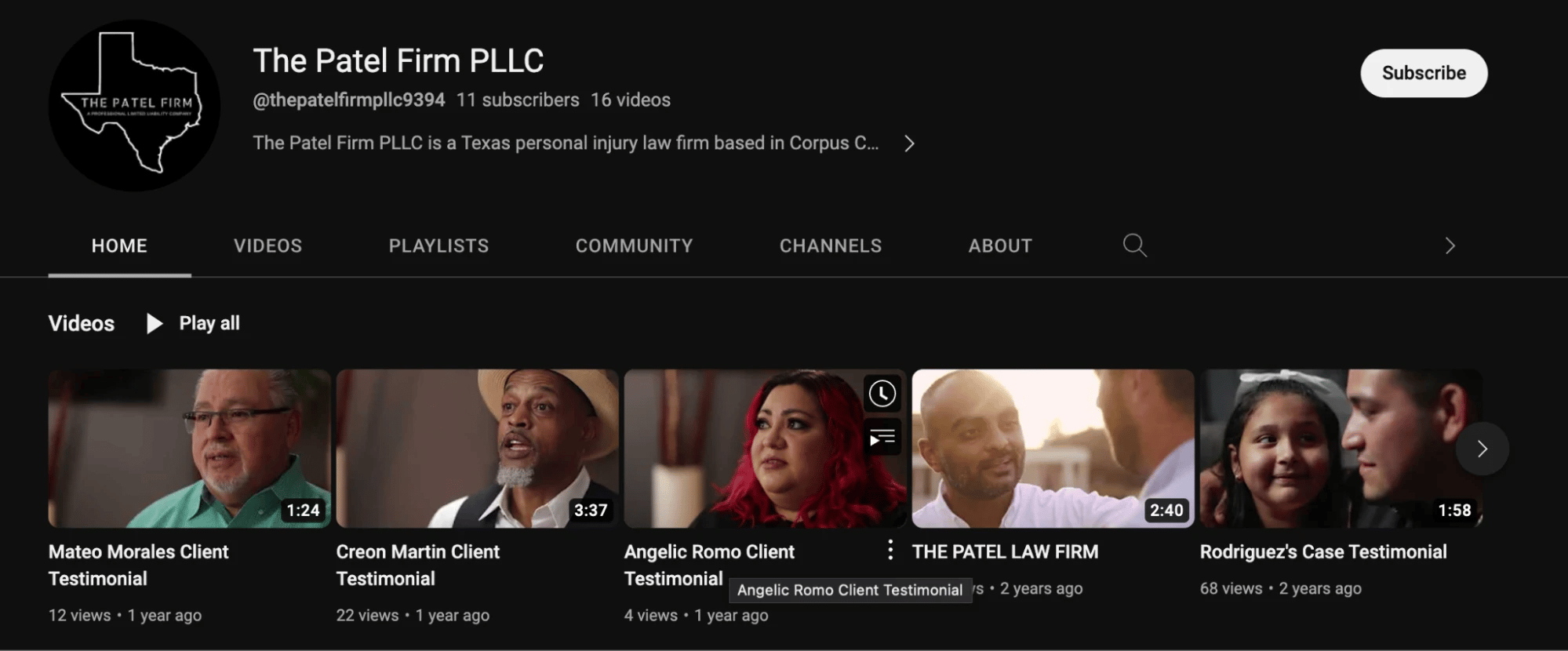 The Patel Firm PLLC YouTube