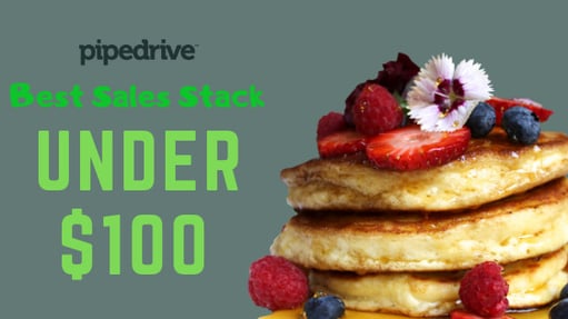 GetAccept blog image: Best sales stack under $100 by Pipedrive
