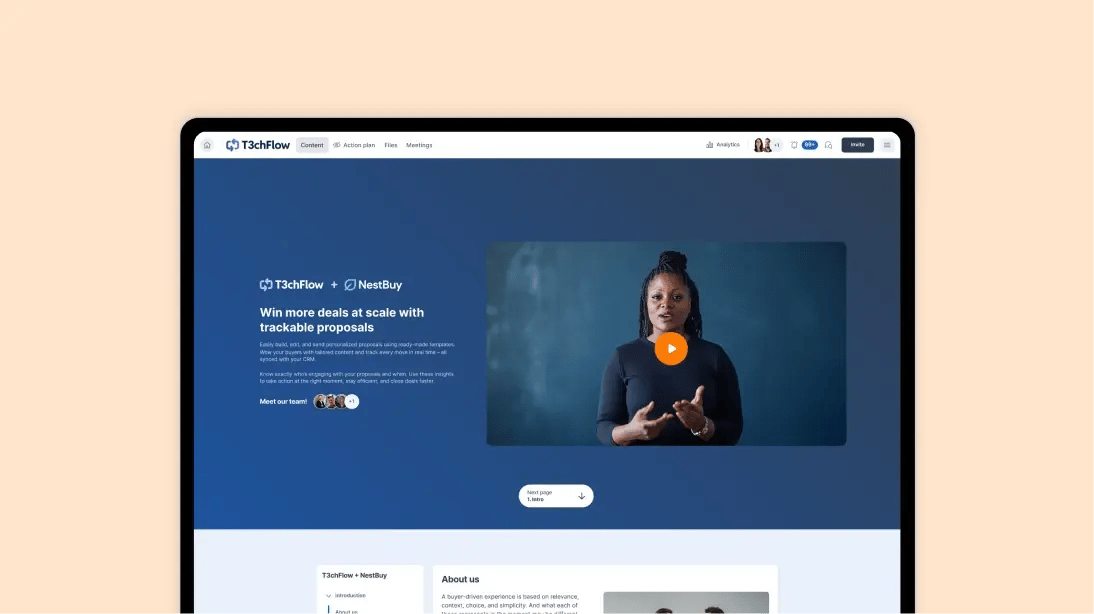 What is a digital sales room