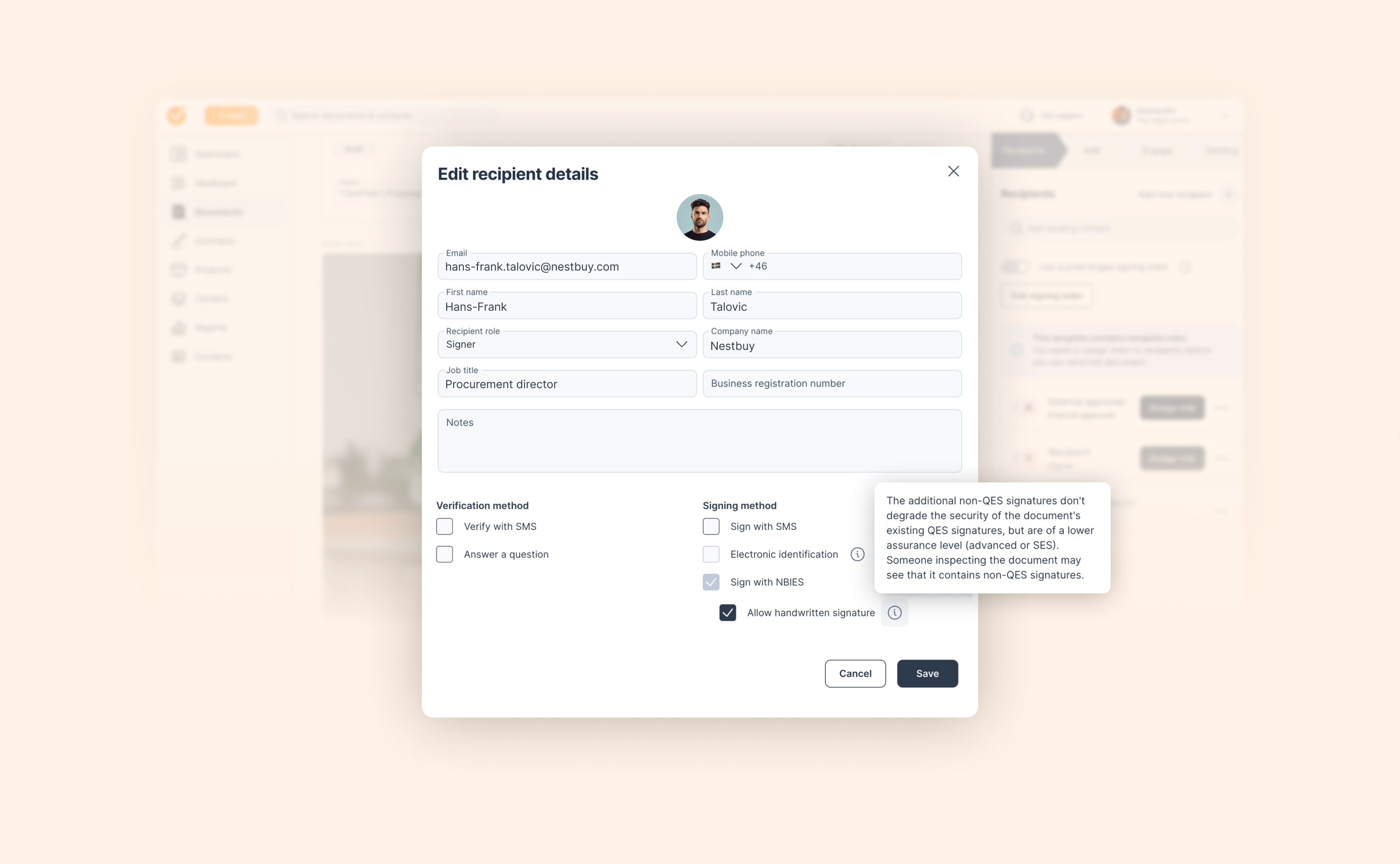 More flexibility for Norwegian BankID (NBIES) signers