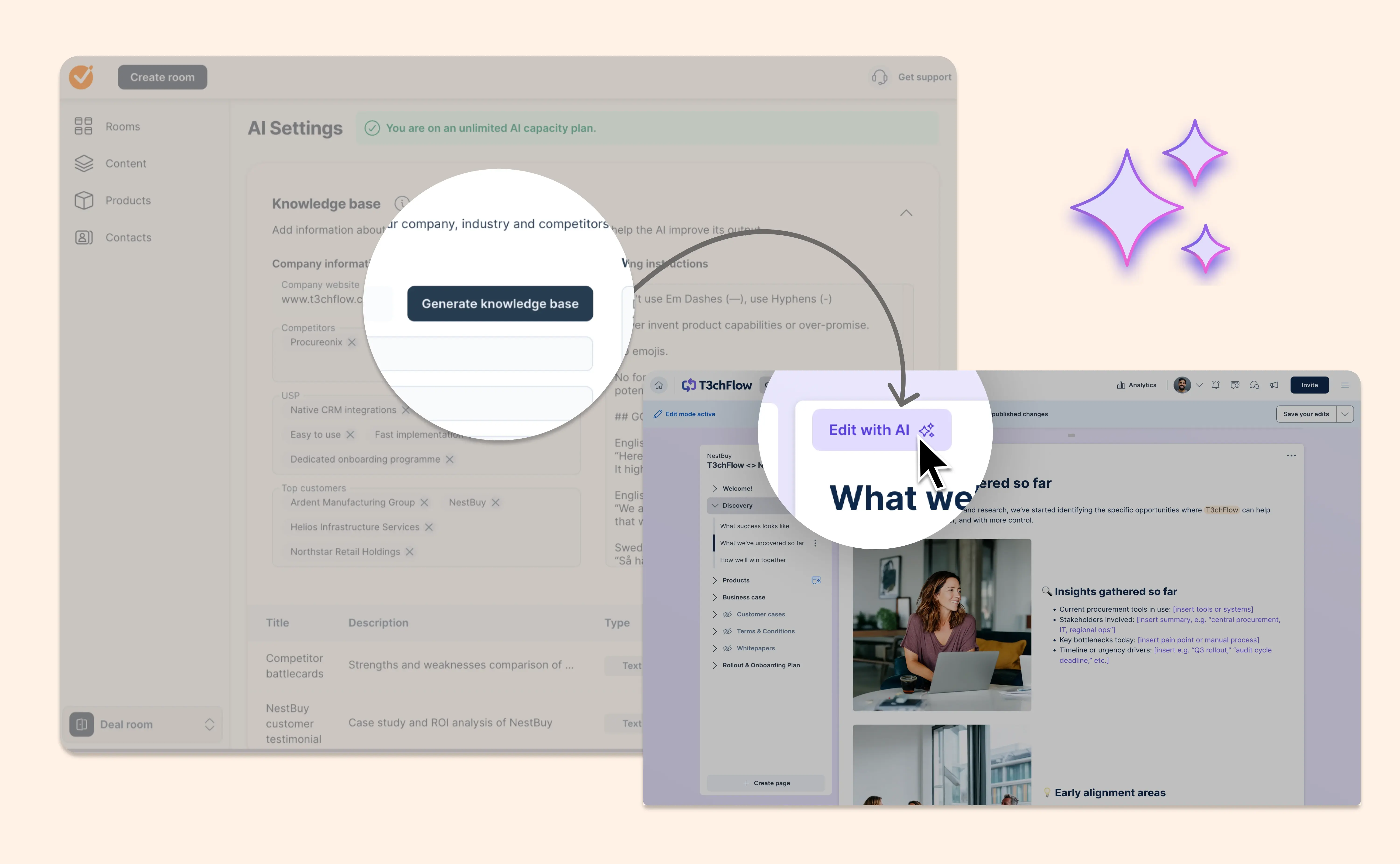 Get your AI up to speed in minutes