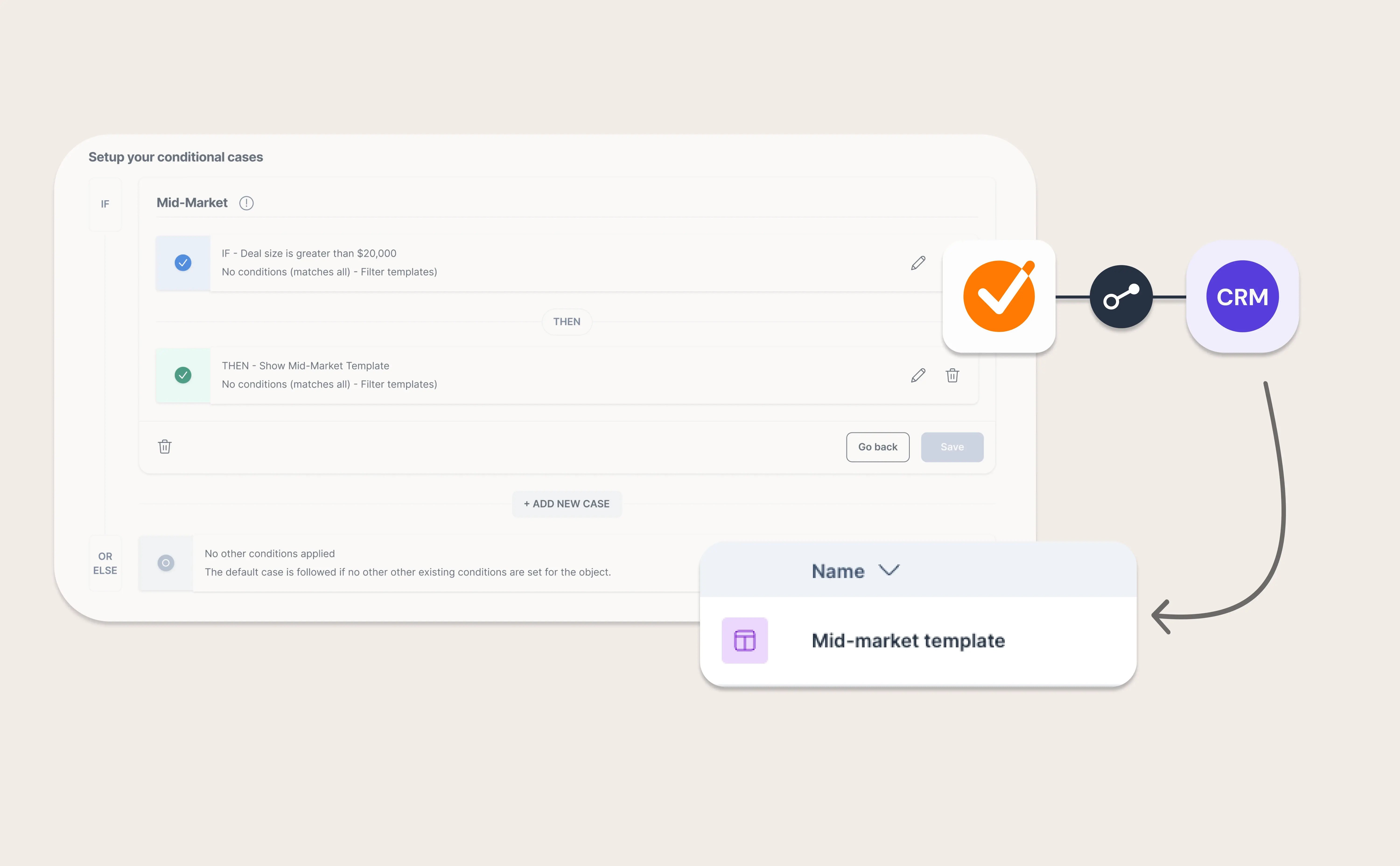 Conditional Logic Now Available for HubSpot, Microsoft Dynamics, Pipedrive & Upsales