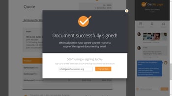 Signature numérique - GetAccept
