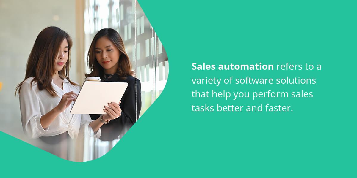 Sales automation