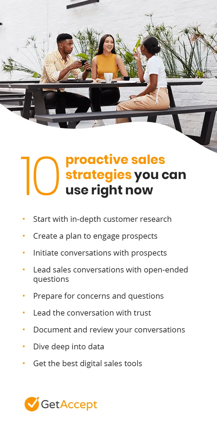 GetAccept blog: 10 proactive sales strategies you can use right now