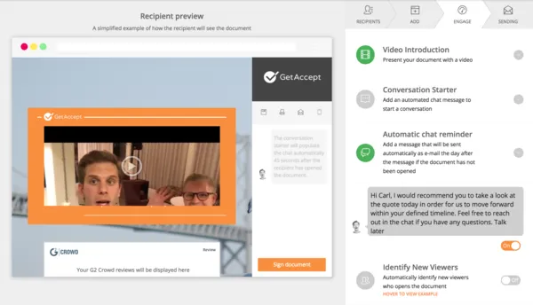 GetAccept blog August release: steaming hot summer updates