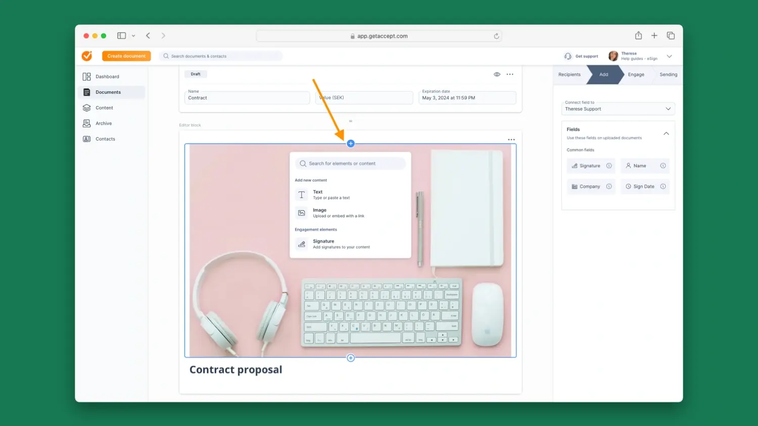 5 Best electronic signature software for enterprise teams_GetAccept_1