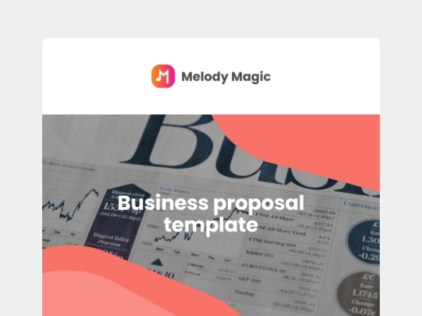 Business proposal template