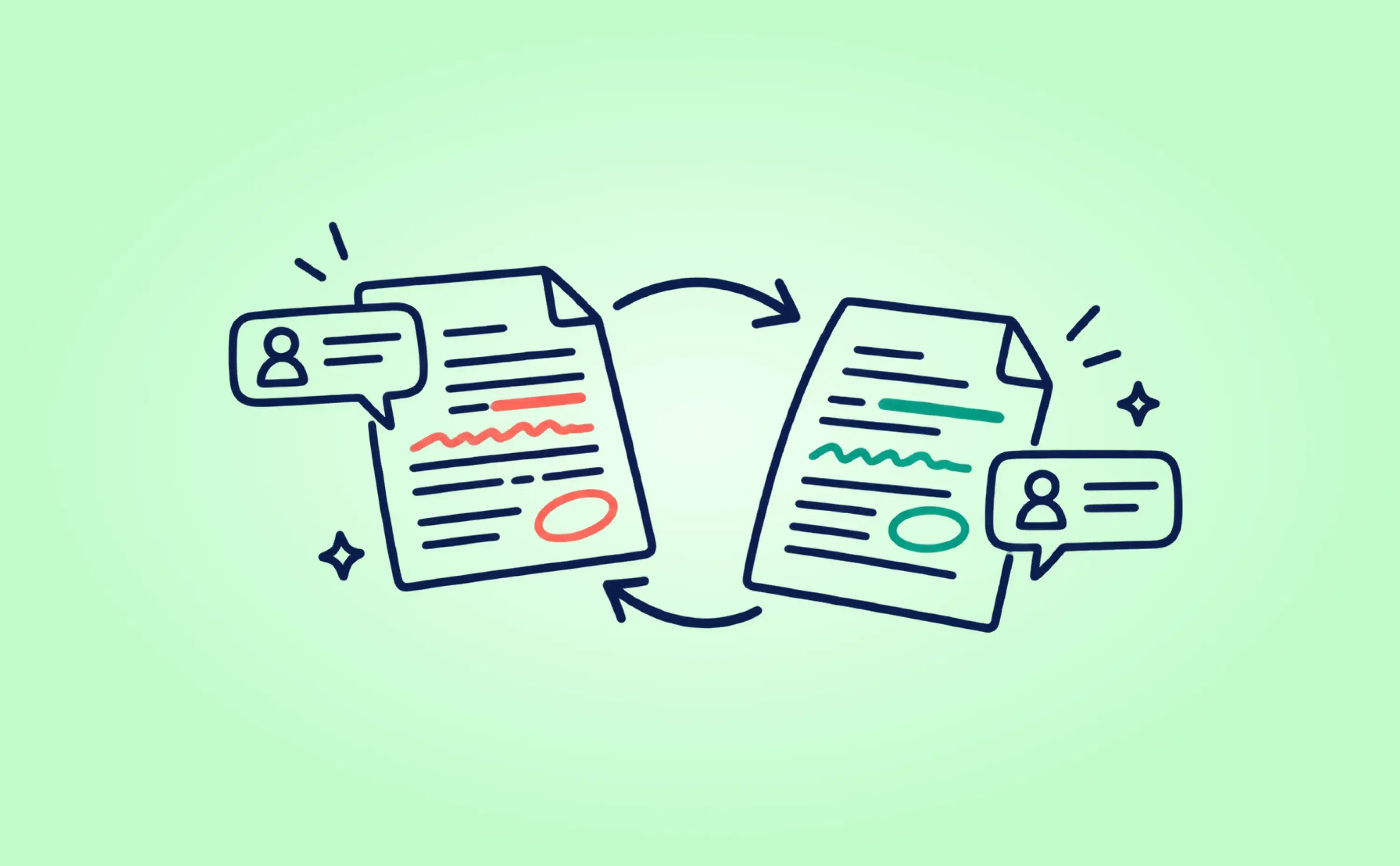 Negotiate contract changes in GetAccept