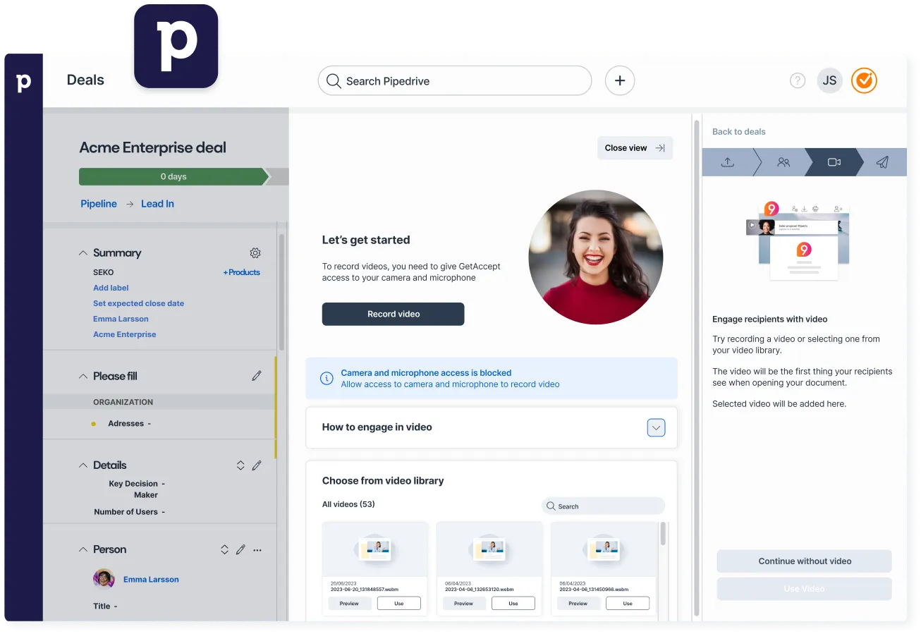 Add a personalized touch to every sales interaction