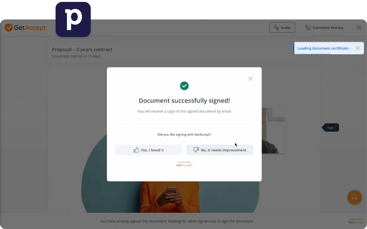 Collect all the signatures you need – fast and secure