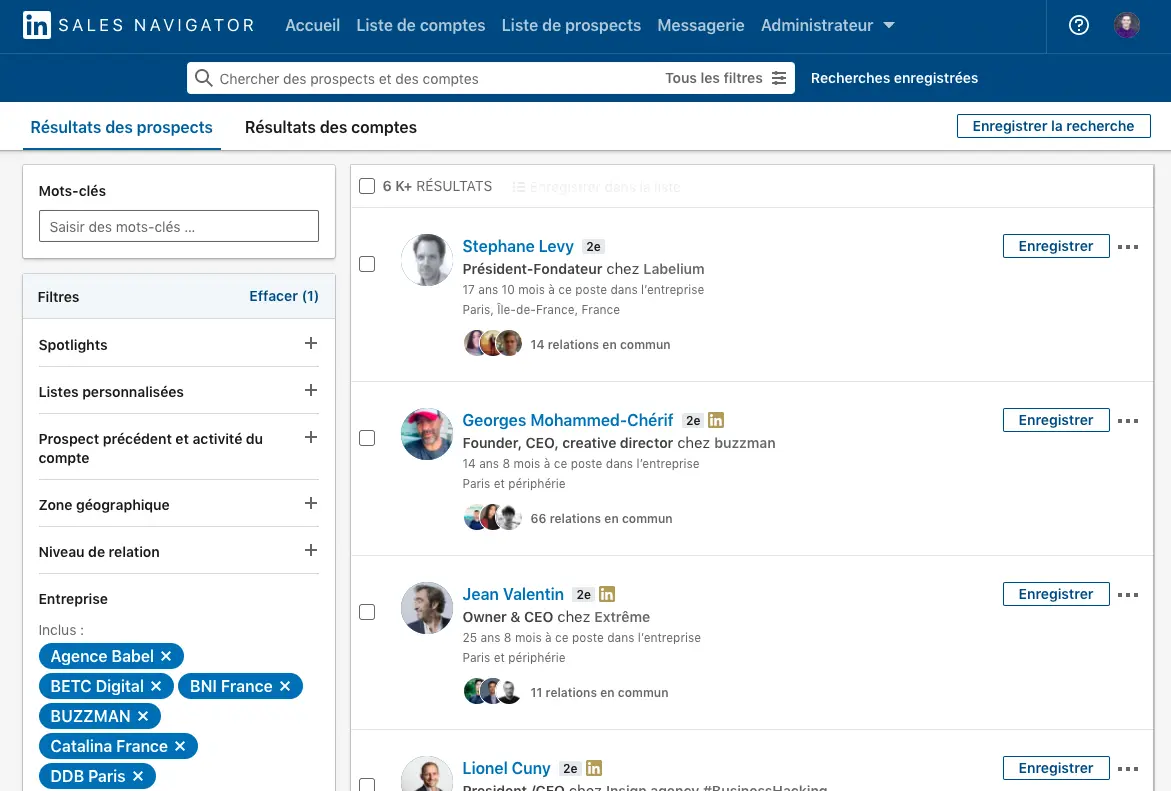 GetAccept blog: Sales navigator for personal prospecting