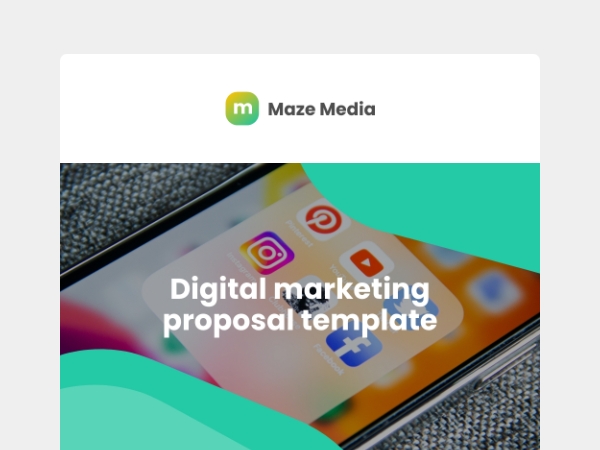Digital marketing proposal template