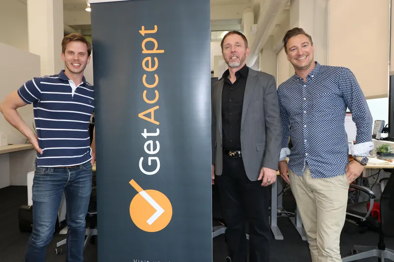 GetAccept learn how to negotiate with Chris Voss, Samir Smajic and Mathias Thulin