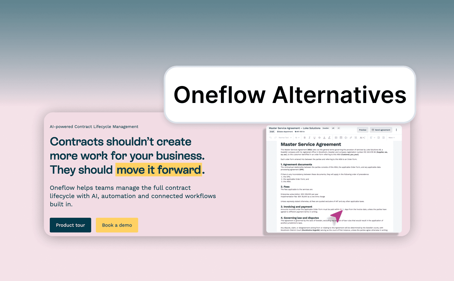 6 Oneflow alternatives for proposals, deal rooms, and CRM-connected selling