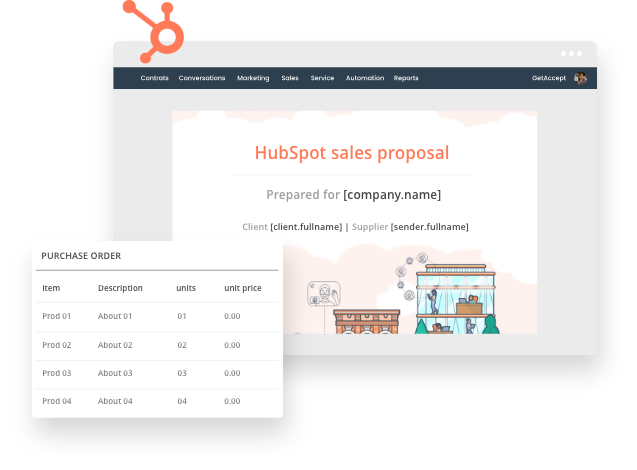 Automatisez vos devis et propositions avec les données de HubSpot.