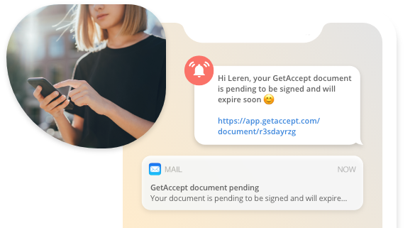 GetAccept can automatically nudge prospects for you.