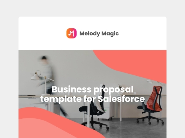 Business proposal template for Salesforce