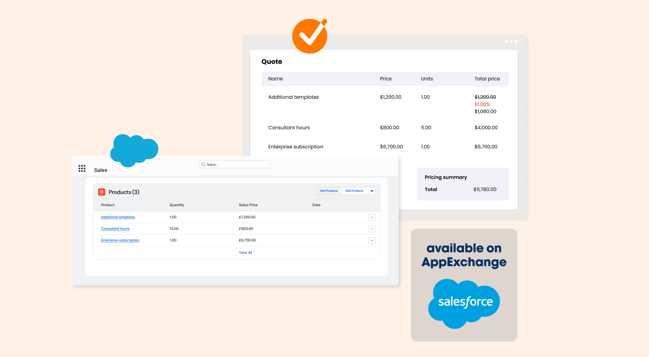 Salesforce optimization with a digital sales room