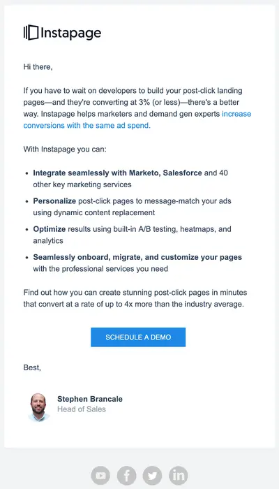 GetAccept blog: 7 things to include in your sales emails for better conversion rates - quality visuals