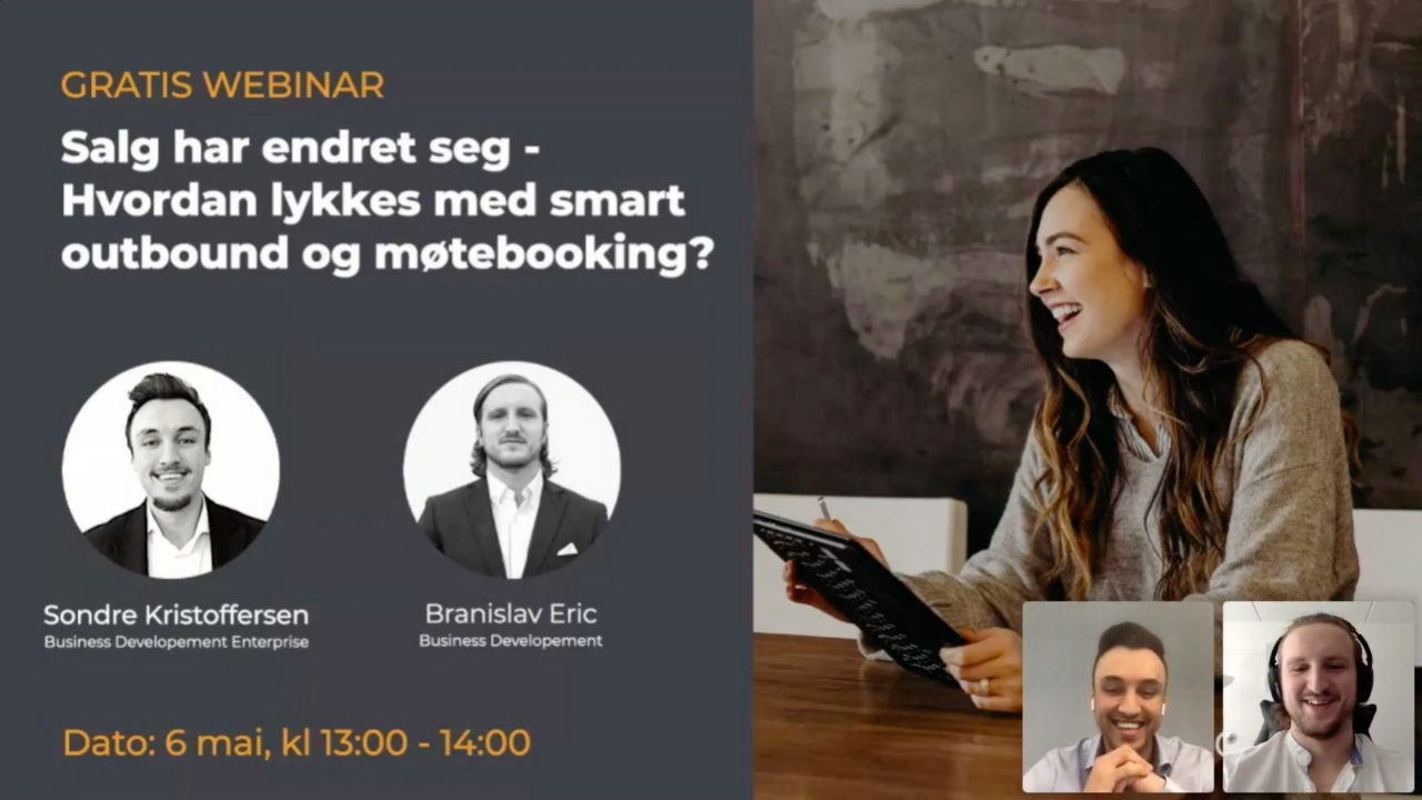 GetAccept webinar: Hvordan lykkes med smart outbound og møtebooking?