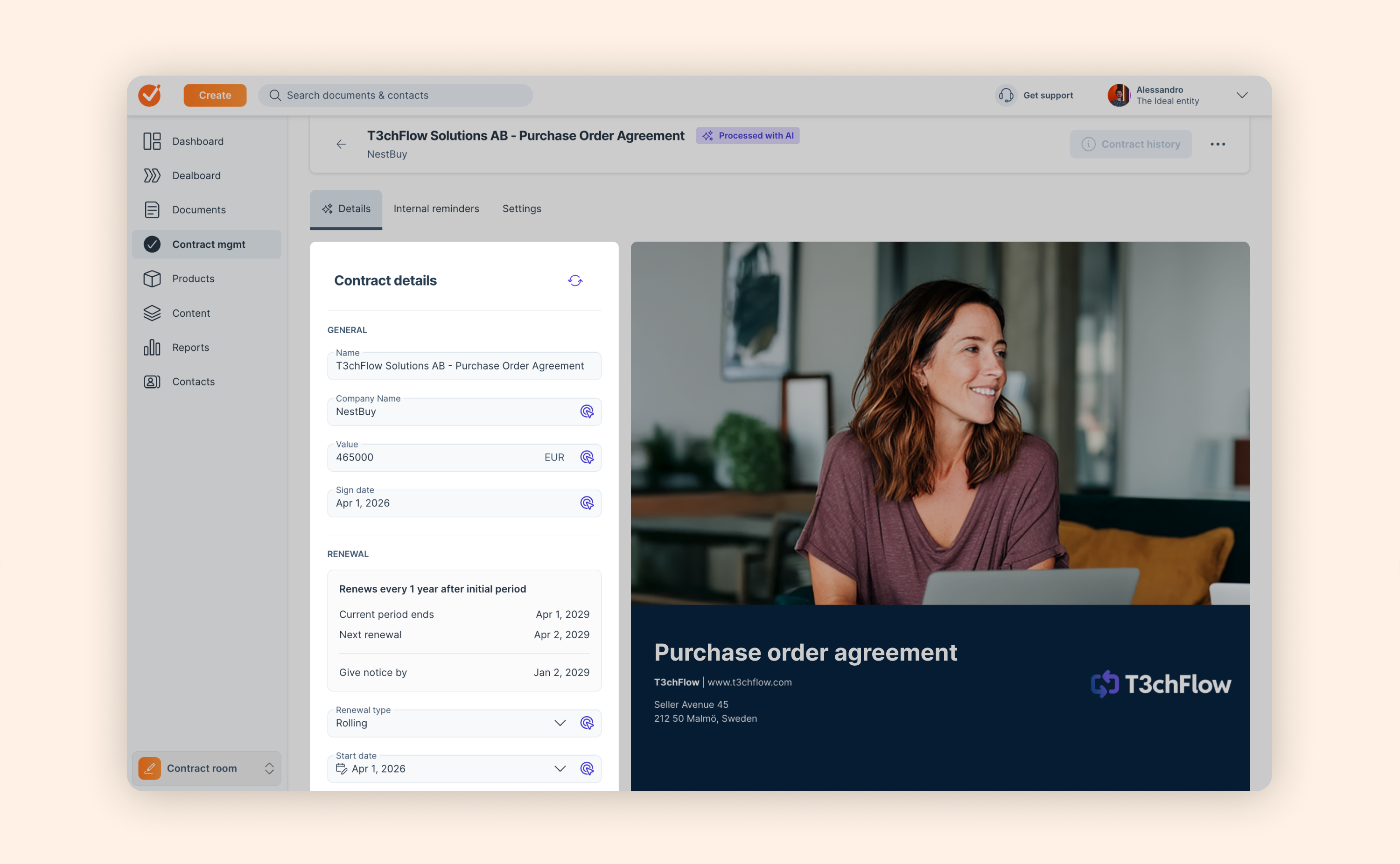 A signed contract is just the beginning: Introducing AI Contract Management