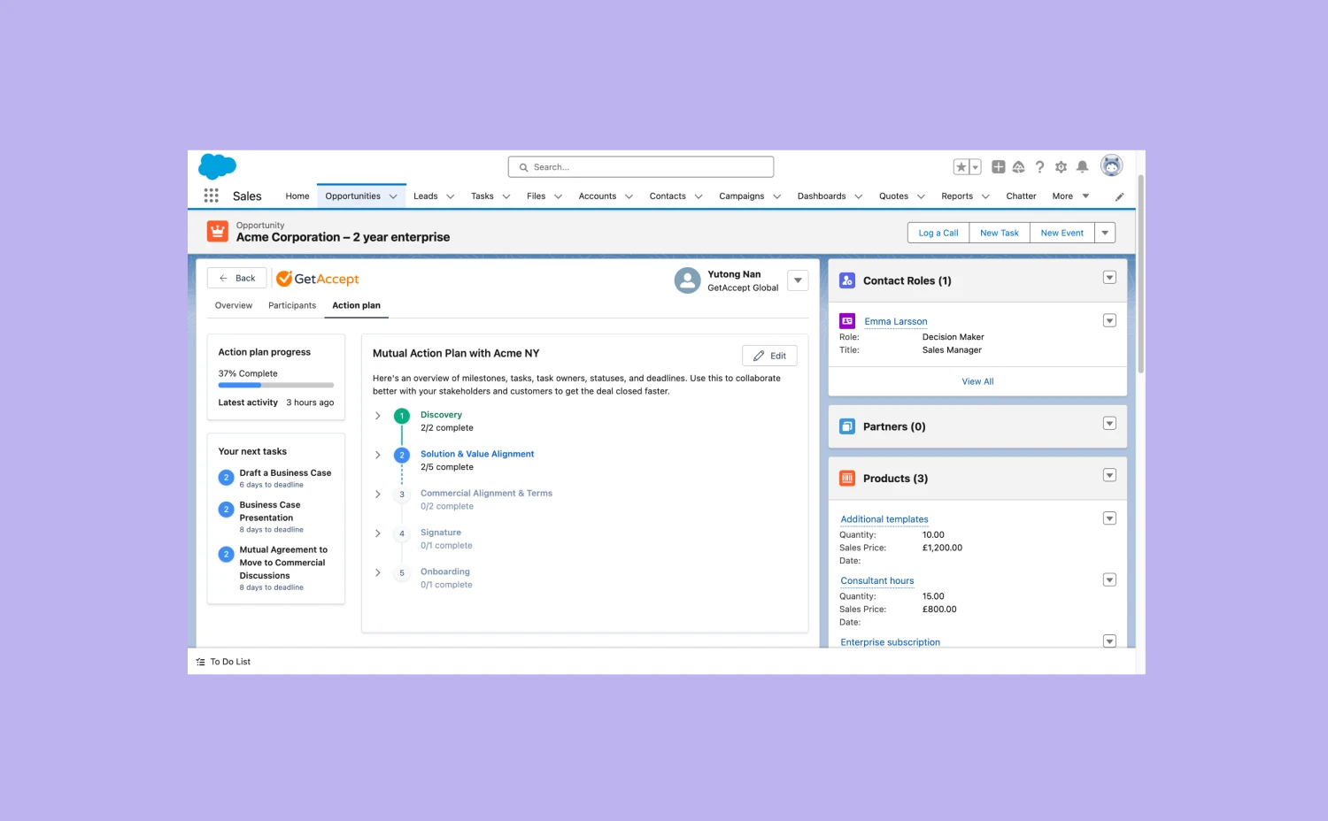 April Salesforce updates: Mutual Action Plans, rich text, and more