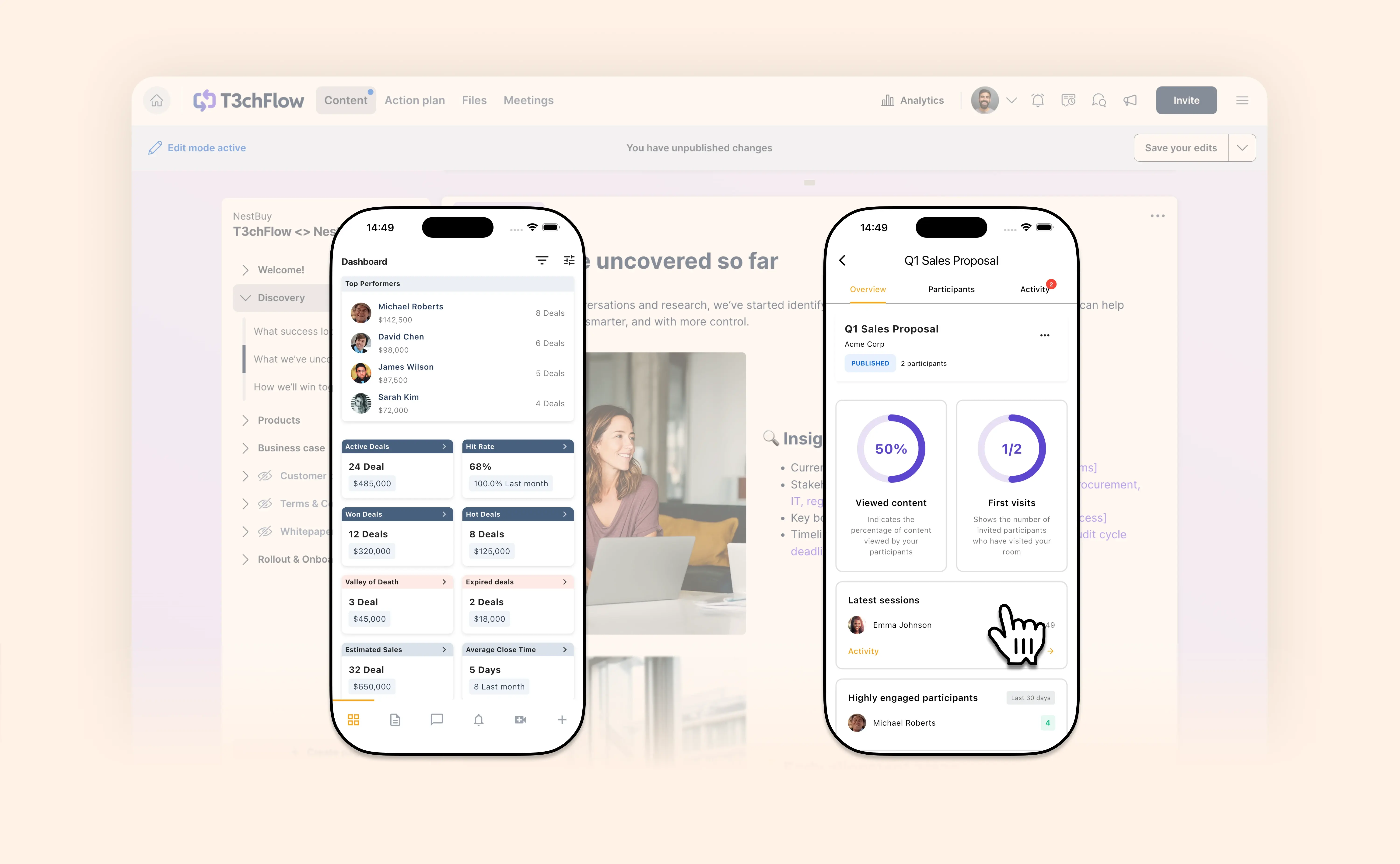 Deal Rooms now available in the GetAccept mobile app