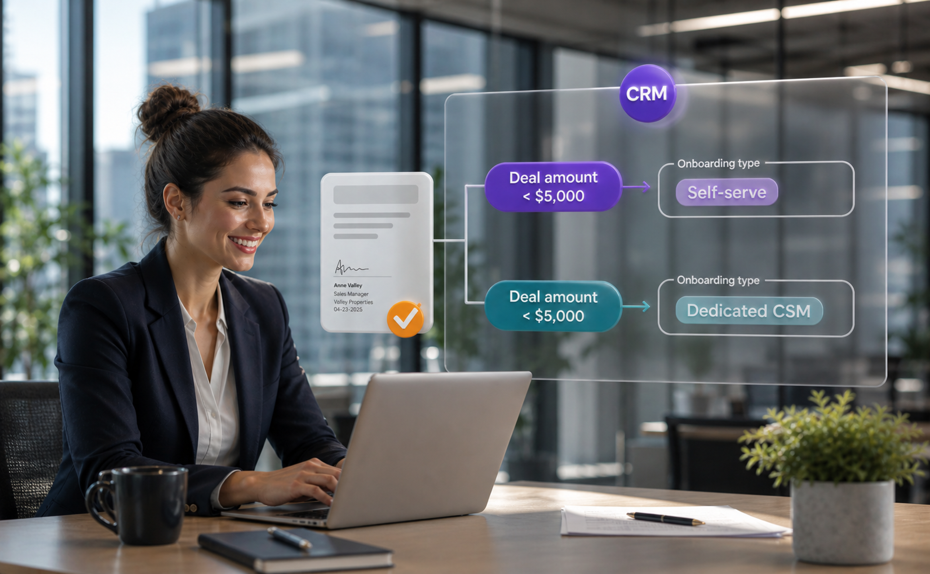 The missing piece in your CRM automation: conditions that look at the actual deal