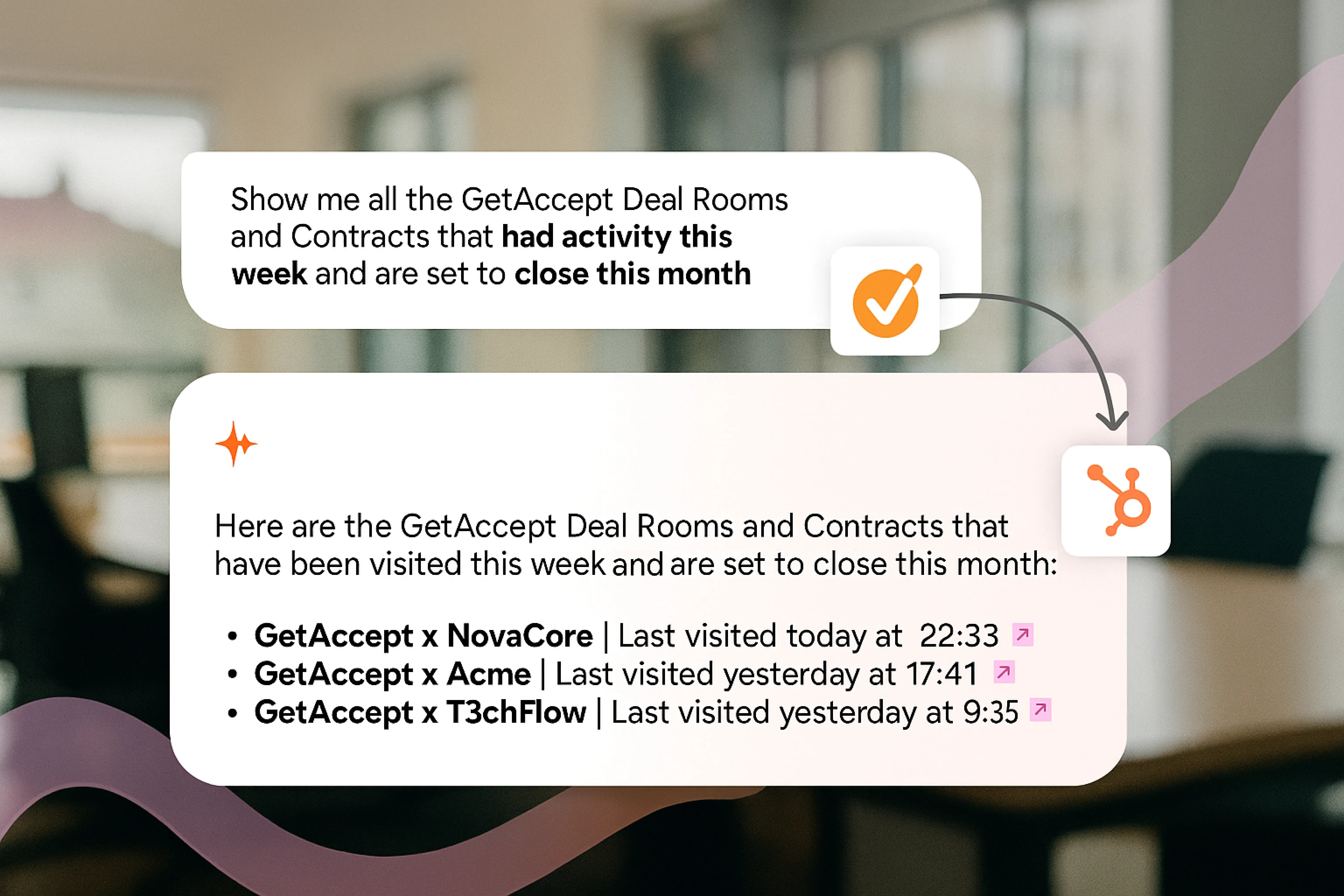 Power up HubSpot’s Breeze AI Copilot with real-time buyer insights from GetAccept