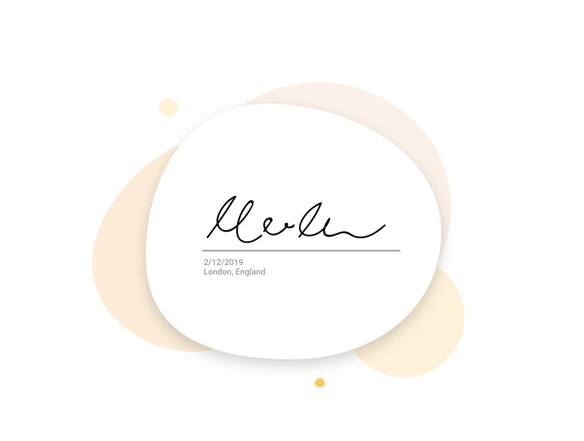 esignature for integration